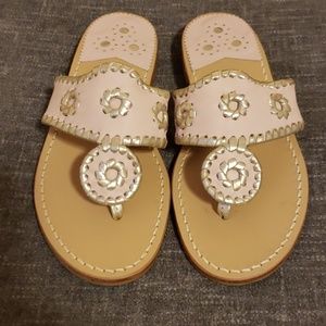 Jack Rogers Nantucket Gold Sandal